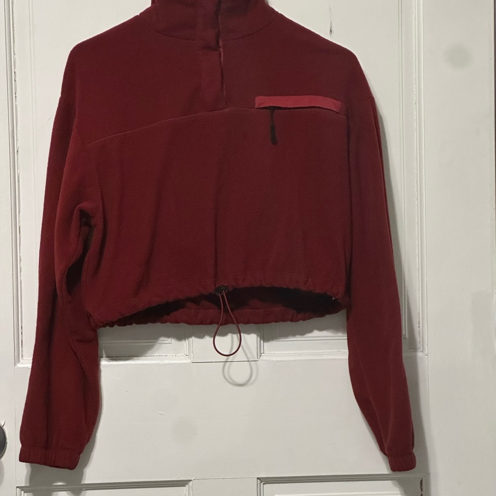 Women's Red Pullover Top